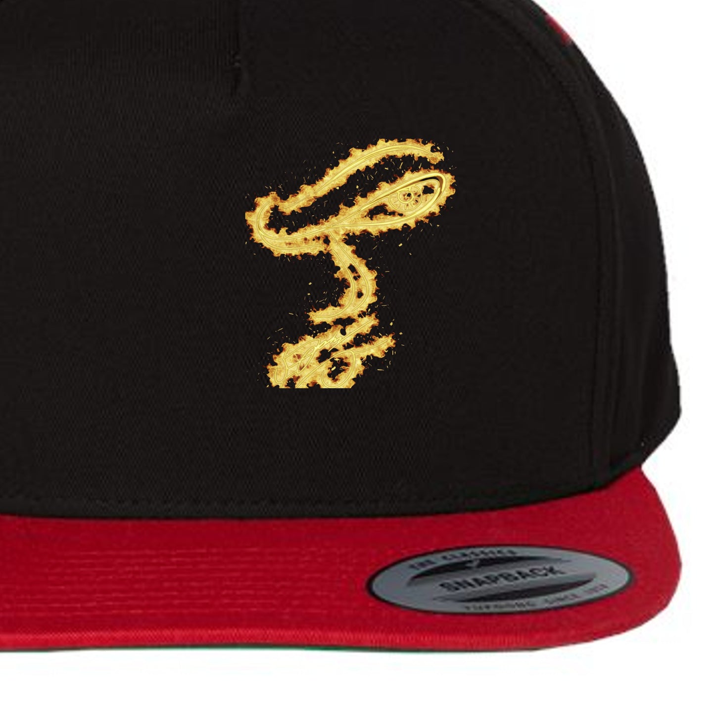 Black/ Red - Y6007 - FRONT