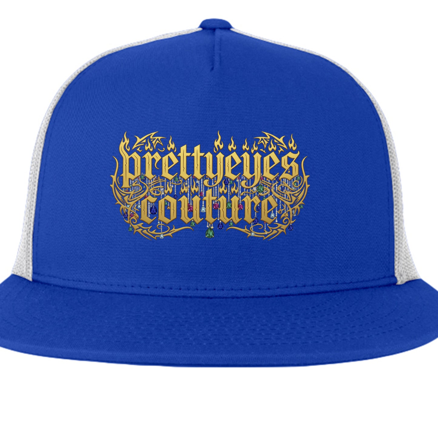 True Royal/ White - STC38 - FRONT