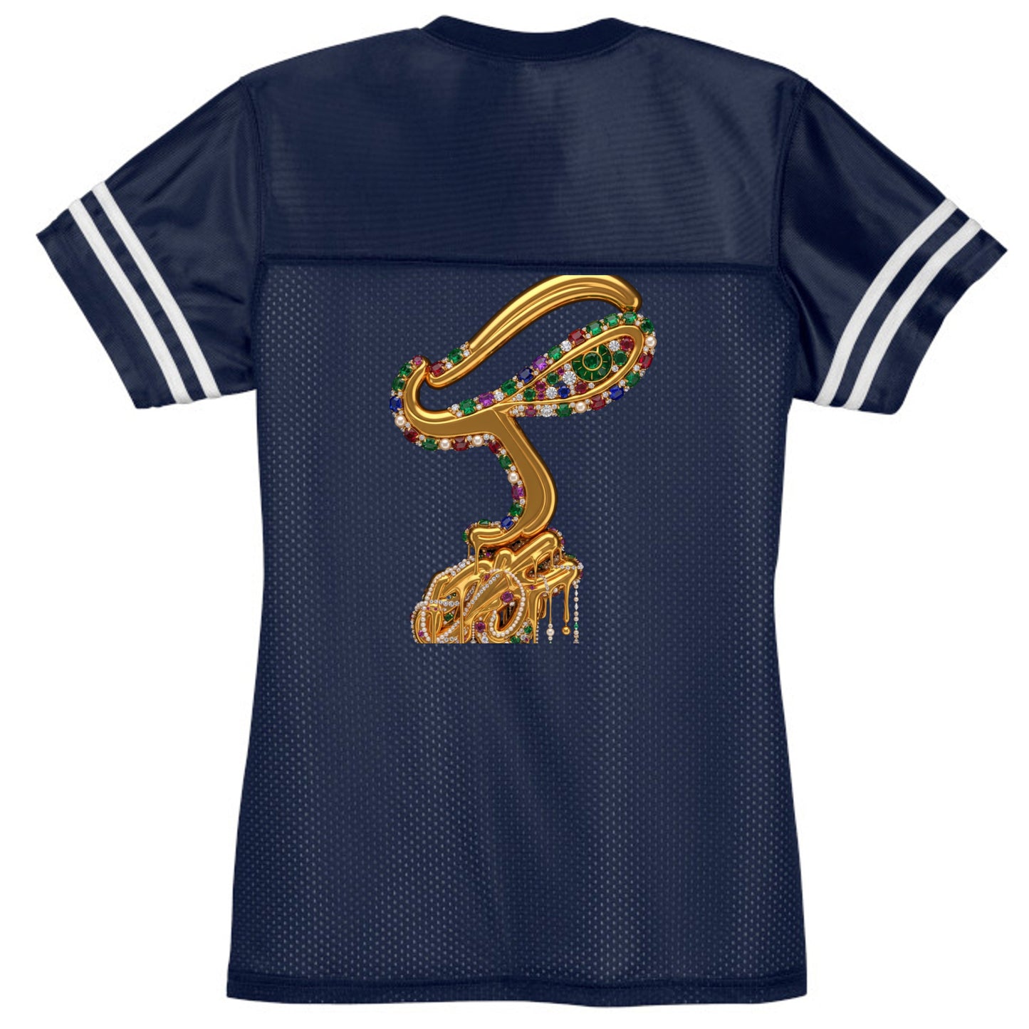 Tr Navy/White - LST307 - BACK
