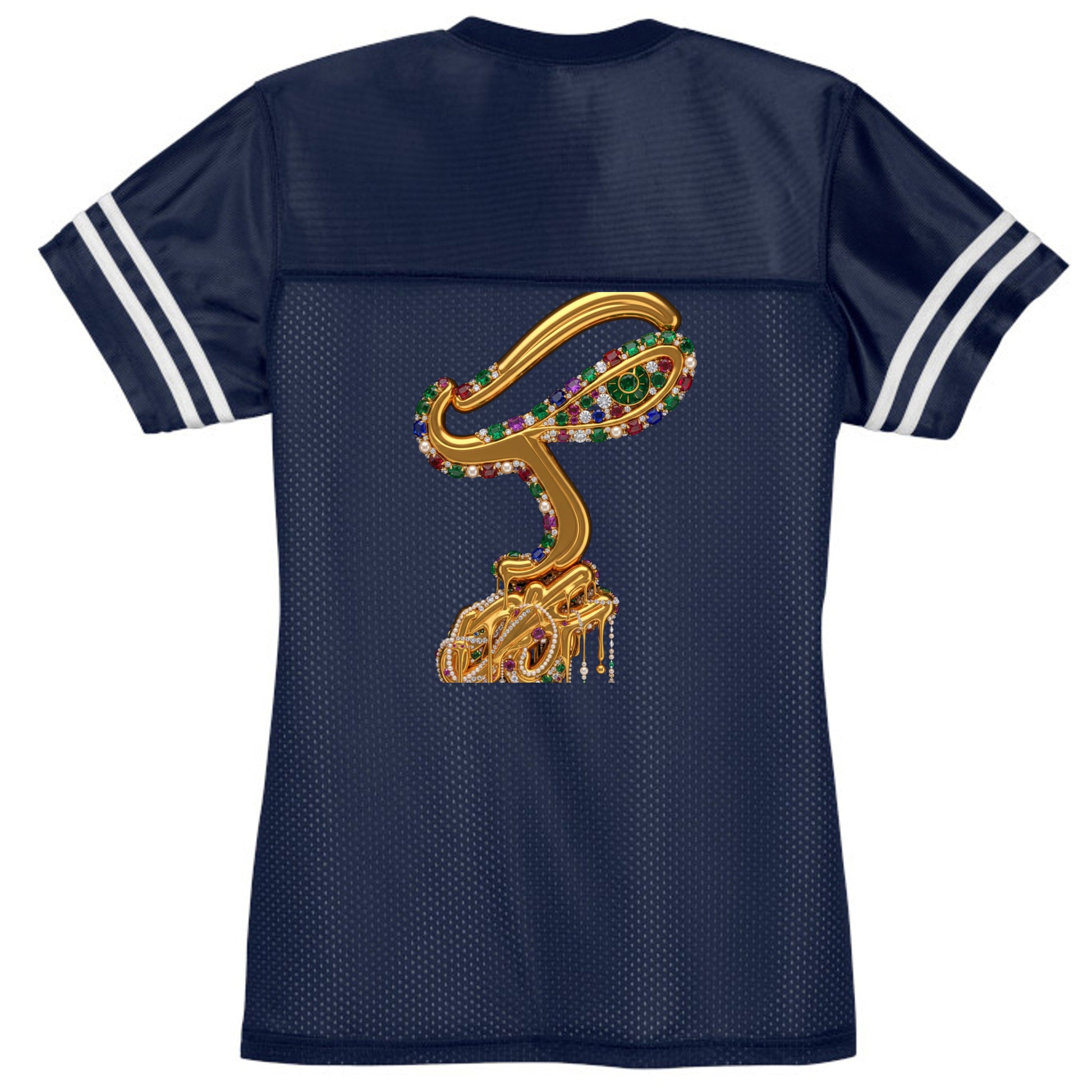 Tr Navy/White - LST307 - BACK