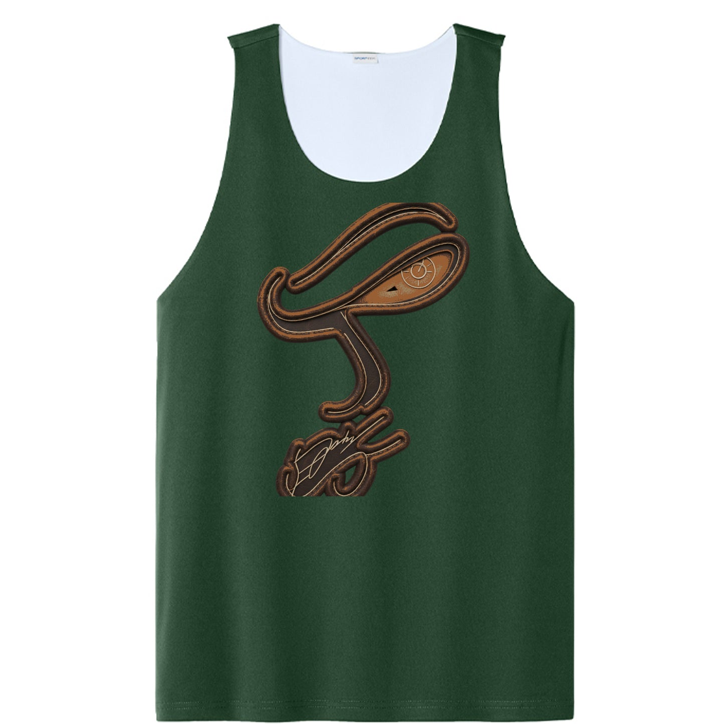 Forest Green/ White - ST551 - FRONT