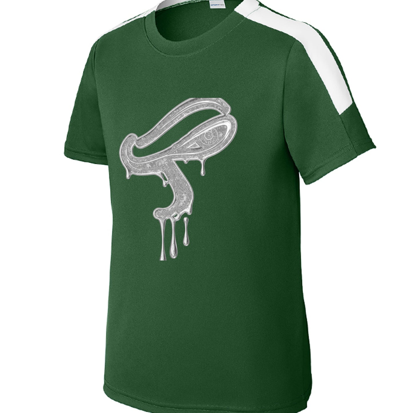 Forest Green/ White - YST100 - FRONT