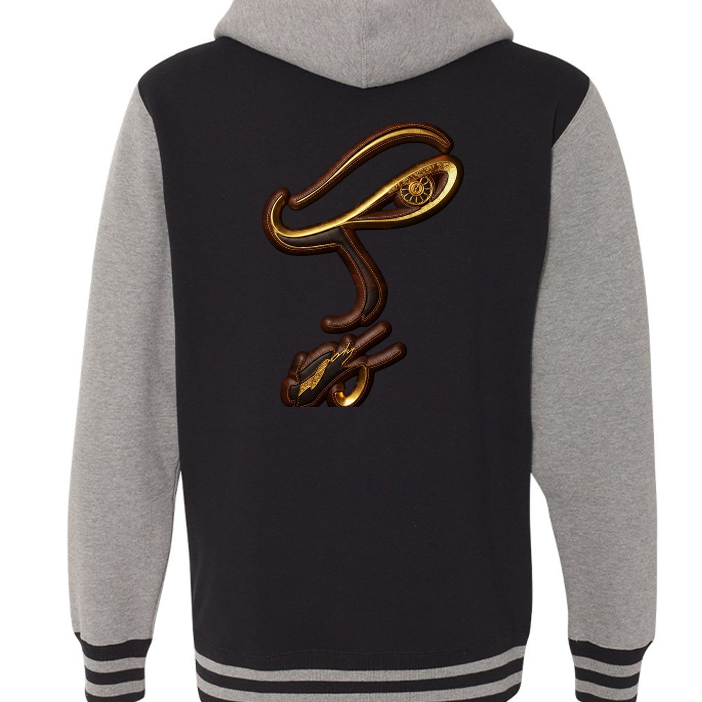 Black/ Gunmetal Heather - IND45UVZ - BACK