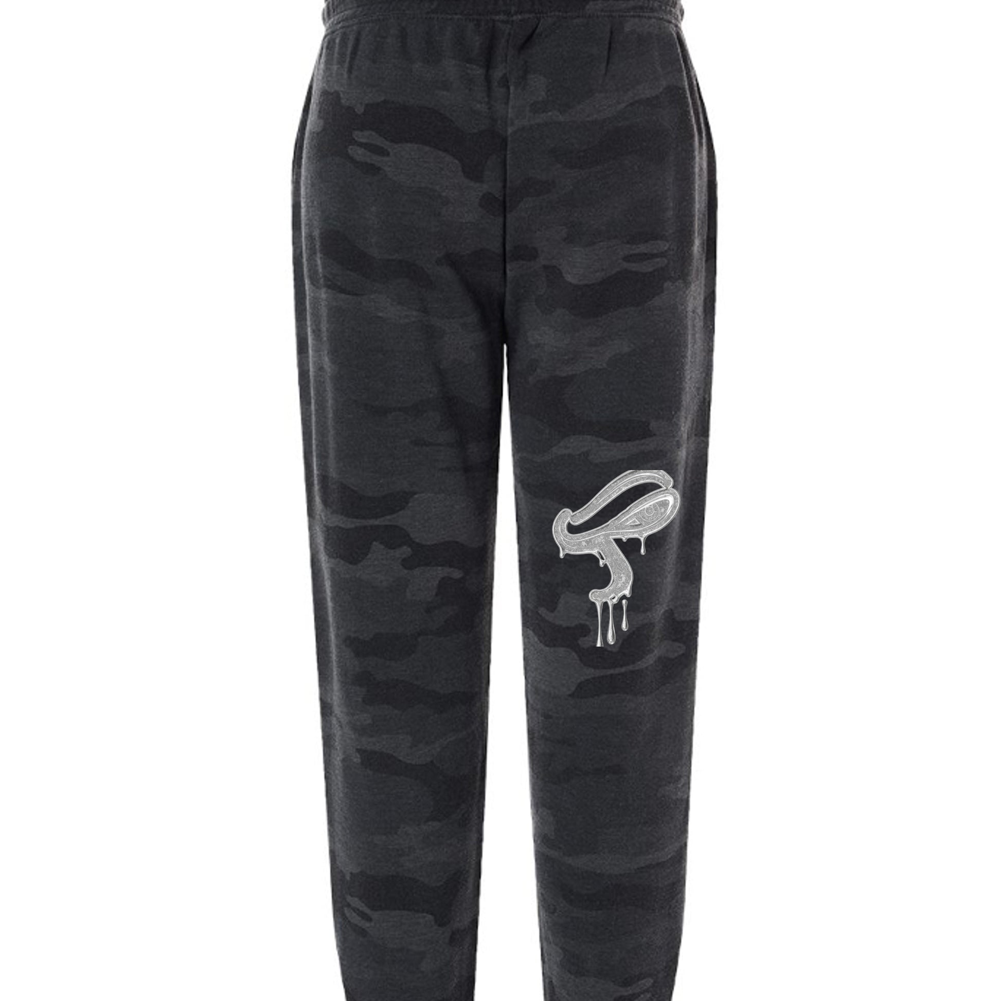 Black Camo Heather - PRM20PNT - BACK