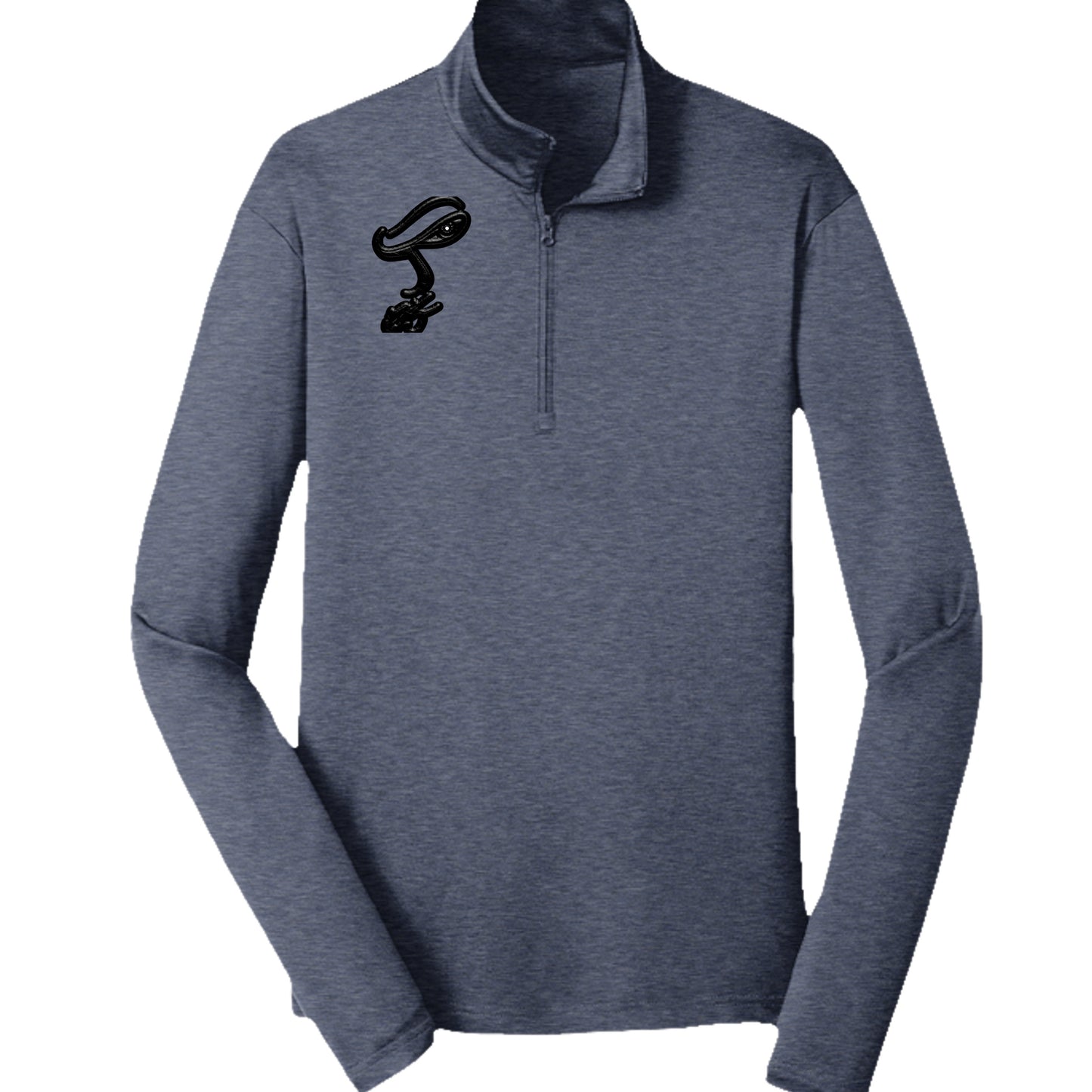 True Navy Hthr - ST407 - FRONT