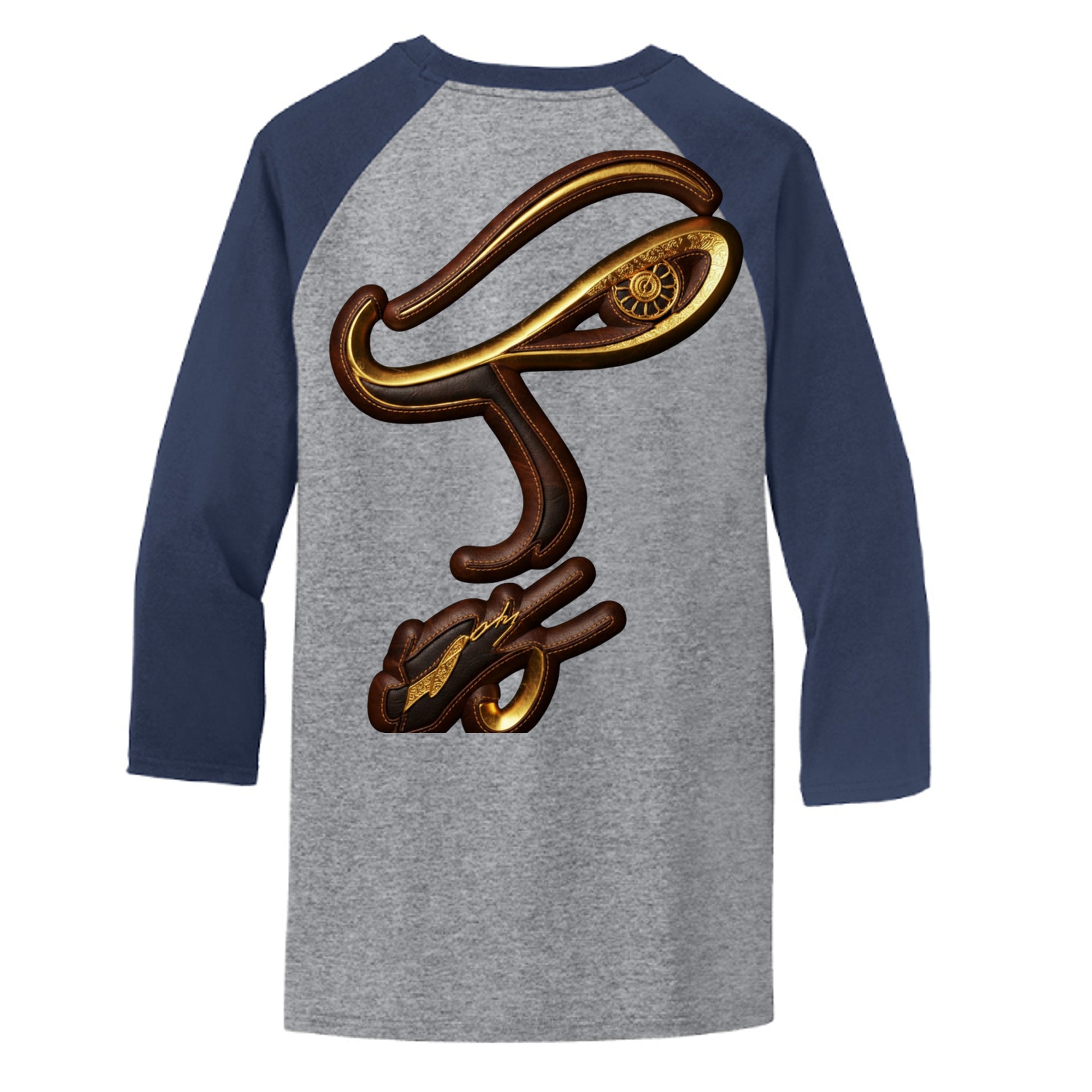 Athletic Heather/ Navy - PC55RS - BACK