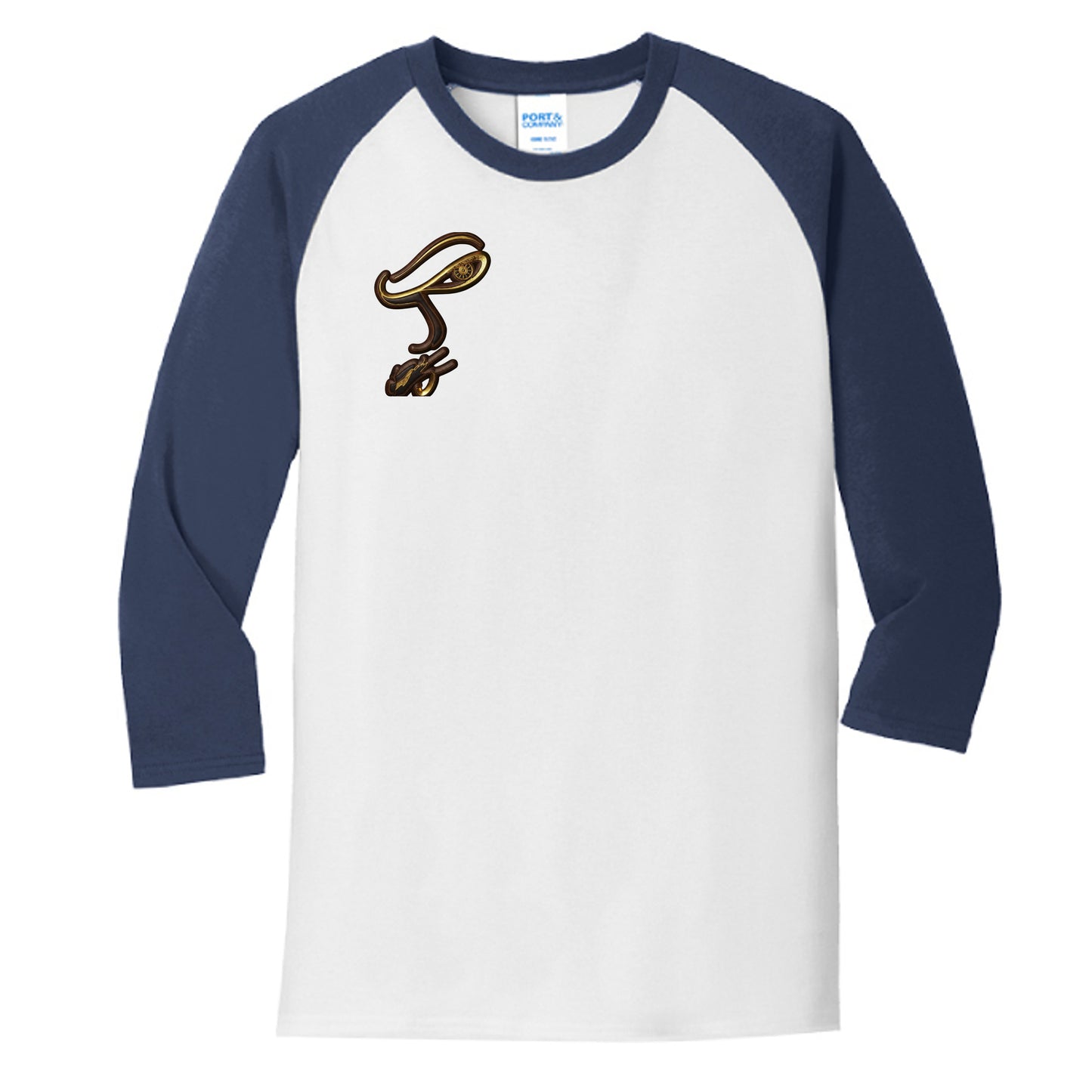 White/ Navy - PC55RS - FRONT